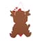 Glitzhome® 18" Valentine's Wooden Highland Cow Door Hanger